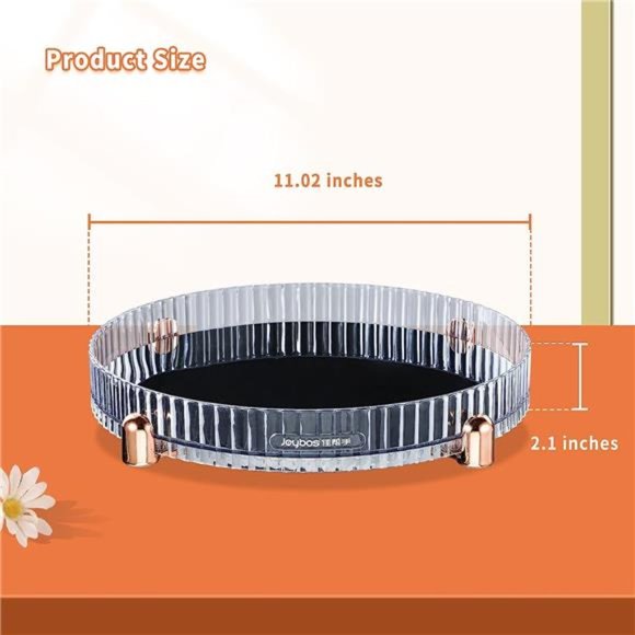 Makeup Perfumes Organizer for Lotions Skin Care,360 Rotating Cosmetics Display - Picture 6 of 6